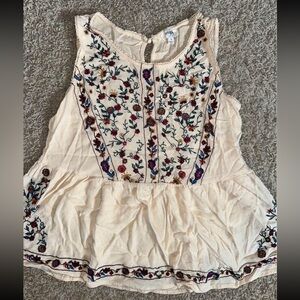 Cavender’s Tank Top Blouse Size S